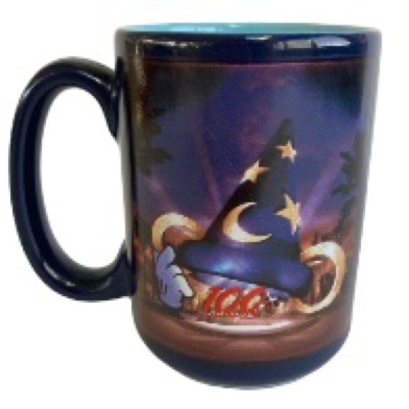 DISNEY 100 Years Mickey Mouse Sorcerer Hat Mug 3D Commemorative - Picture 3 of 11